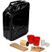 Minibar Canister, Set 1, schwarz