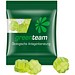 Minitüte 10 g, kompostierbare Folie transparent, Trolli Fruchtgummi Kleeblatt, inkl. Druck