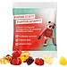 Minitüte, 10 g, recyclingfähiges Papier weiß, Trolli Fruchtgummibären, 30% Fruchtsaftqualität, inkl. Druck