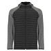 Minsk Hybrid Thermojacke Unisex, schwarz, 2XL