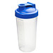 Shaker Protein, 0,6 l, standard-blau PP/transparent