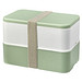MIYO Renew Doppel-Lunchbox, elfenbeinweiß