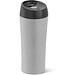 MONARDA. Reisebecher aus Edelstahl und PP, 470 ml, Grau