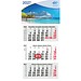 Geiger-Notes Monatskalender Medium Light 3 Bestseller, inkl. Druck, hellgrau
