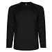 Montecarlo Langarm-Sport-Shirt für Kinder, schwarz, 8