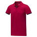 Morgan Polo für Herren, zweifarbig, rot, S