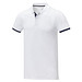Morgan Polo für Herren, zweifarbig, weiss, XXL