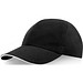 Morion GRS recycelte Cool Fit Kappe mit sechs Segmenten, schwarz