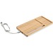 MOTT. Schreibtisch-Organizer mit 15W wireless Ladegerät aus Bambus und ABS, Natur