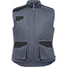 Multipocket Arbeitsweste Armada in Farbkombination, L, bleigrau/schwarz