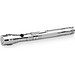 NOBEND. Ausziehbare LED Metall-Laterne, Silber