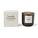 Nordic Essence Duftkerze groß, off white, dunkelbraun