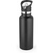 NORTON. Edelstahlflasche mit PP-Verschluss 570 ml, Schwarz