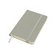Notizbuch ATTENDANT im DIN-A6-Format,silber