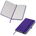 Notizbuch Happy, DIN A6, blanko, lila