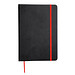 Notizbuch LECTOR im DIN-A5-Format,rot, schwarz