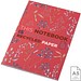 Novella Austen A5 Softcover Notizbuch aus Recyclingmaterial – 50 Blatt, rot