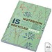 Novella Austen A6 Softcover Notizbuch aus Recyclingmaterial – 100 Blatt, grün
