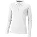 ELEVATE Damen Langarm Poloshirt Oakville, weiß, XL