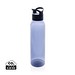 Oasis RCS recycelte PET Wasserflasche 650ml, navy blau