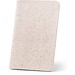 ORGANIC SOFT. Notizbuch A6 mit flexiblem Cover aus Elefantendung (80%), Naturhell