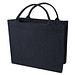 Page 500 g/m² recycelte Tragetasche, navy