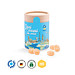 Papierdose Eco Maxi mit Honigbienen Bonbons, inkl. Druck
