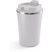 PHELPS CERAMIC. Reisebecher aus Edelstahl mit Keramikbeschichtung innen 470ml, Hellgrau