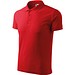 Polohemd Herren Pique Polo, S, rot