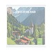 POLYCLEAN rPET Displaytuch 18x18 cm im Pergaminbeutel , weiss / individuell