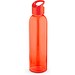PORTIS GLASS. Glasflasche mit PP-Verschluss 500 ml, Rot