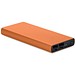 Powerbank aus recyceltem Aluminium 10.000 mAh, orange