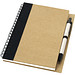 Priestly Spiral Notizbuch mit Stift, natur,schwarz