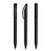 prodir® Drehkugelschreiber DS3 TMM Twist, blaue Mine, schwarz