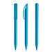 prodir® Drehkugelschreiber DS3 TPP Twist, blaue Mine, cyanblau