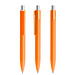 Orange-Silber satiniert