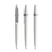 White-Silver satin finish