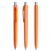 Orange-Silber satiniert