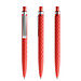 prodir® Druckkugelschreiber QS01 PMS Push, blaue Mine, rot