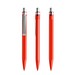Red-Silver satin finish