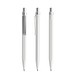 White-Silver satin finish