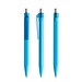 Cyan Blue-Silver satin finish