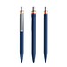 Sodalite Blue-Silver satin finish-Orange
