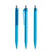 Cyan Blue-Silver satin finish