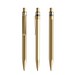 Gold-Gold satin finish