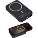R-ABS Magnetische Powerbank 10.000 mAh DONNA, schwarz