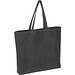Recycelte Baumwolltasche Manhattan,schwarz