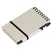 Recycelter Spiralblock aus Milchkarton Austin,beige