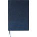 Recyceltes PU-Notizbuch (A5) Elian, blau