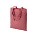 Recycling Baumwolltasche, bordeaux